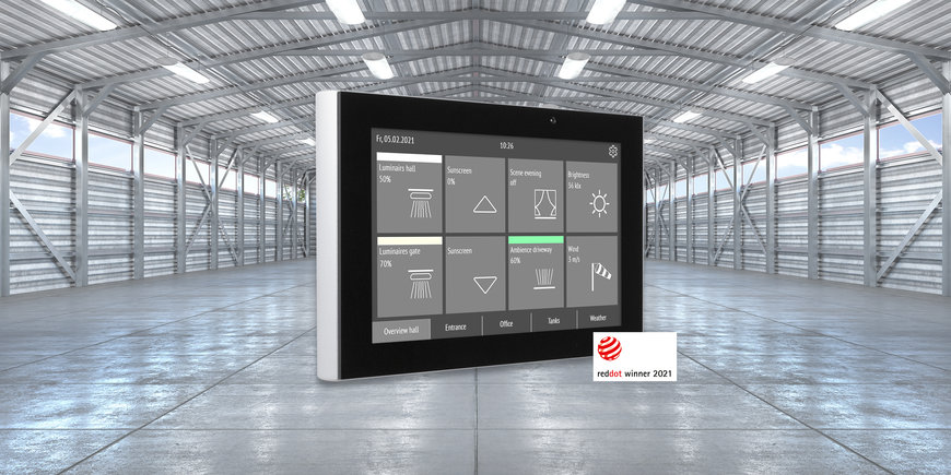 IP66 Touch Panel Fabro KNX